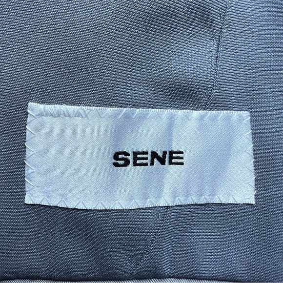 NEW Sene Sz 44 R Gray Soho Flex Tech Sport Coat Unstructured Blazer Travel Work - Picture 11 of 14